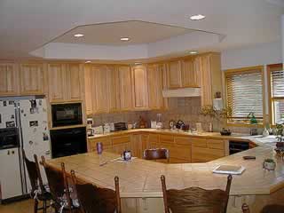 Golf Course House Kitchen